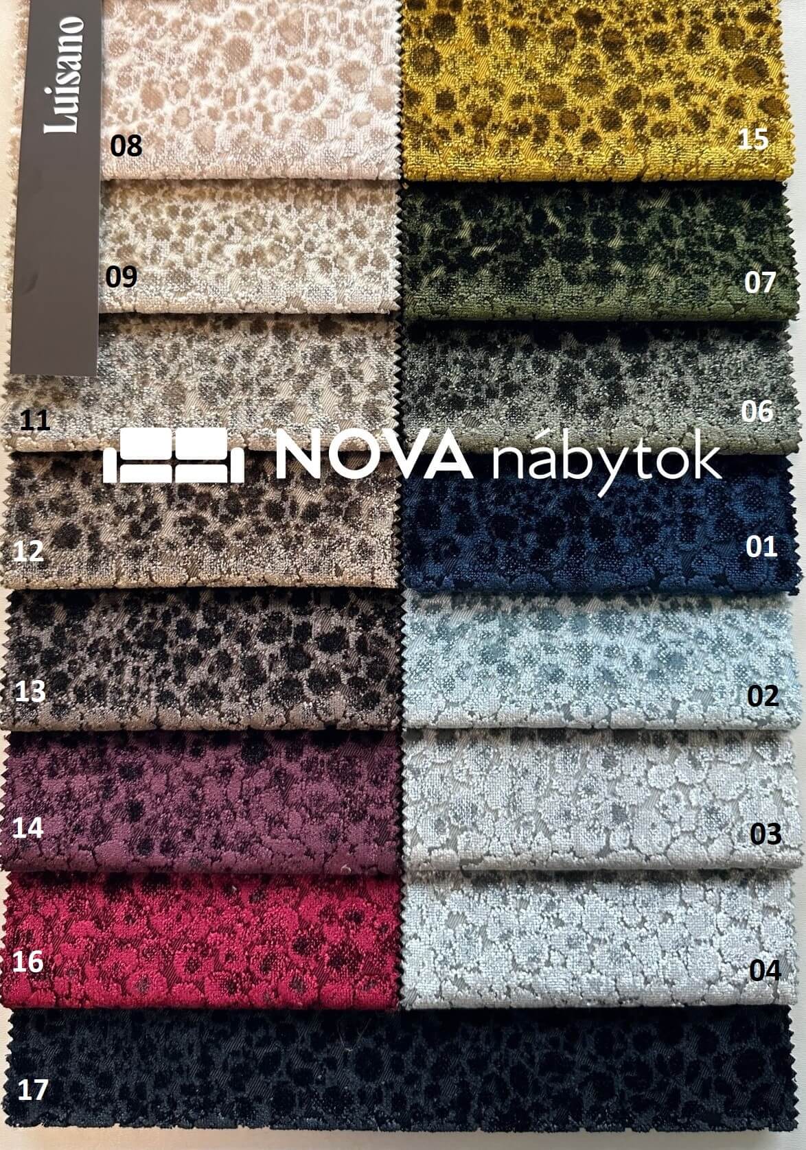 Luisano potahová látka Nábytek NOVA